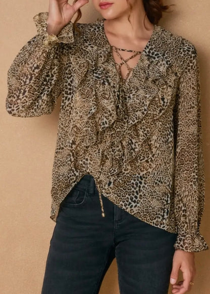 Raylan Frilly Chiffon Blouse