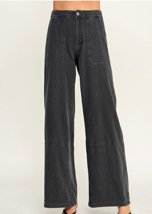 Alessia Soft Washed Cargo Pants