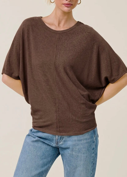 Arabelle Centerline Dolman Top