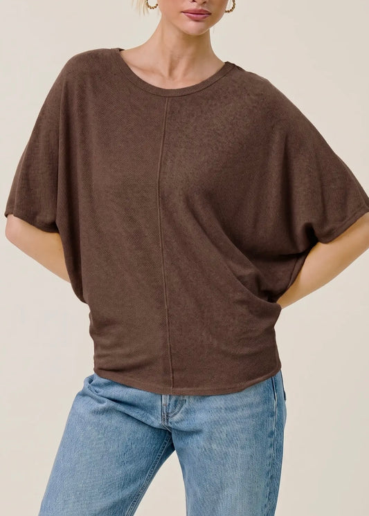 Arabelle Centerline Dolman Top