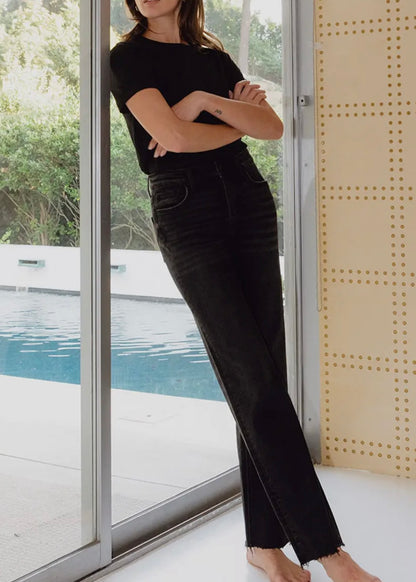 Remmie Slim Wide High Rise Jean