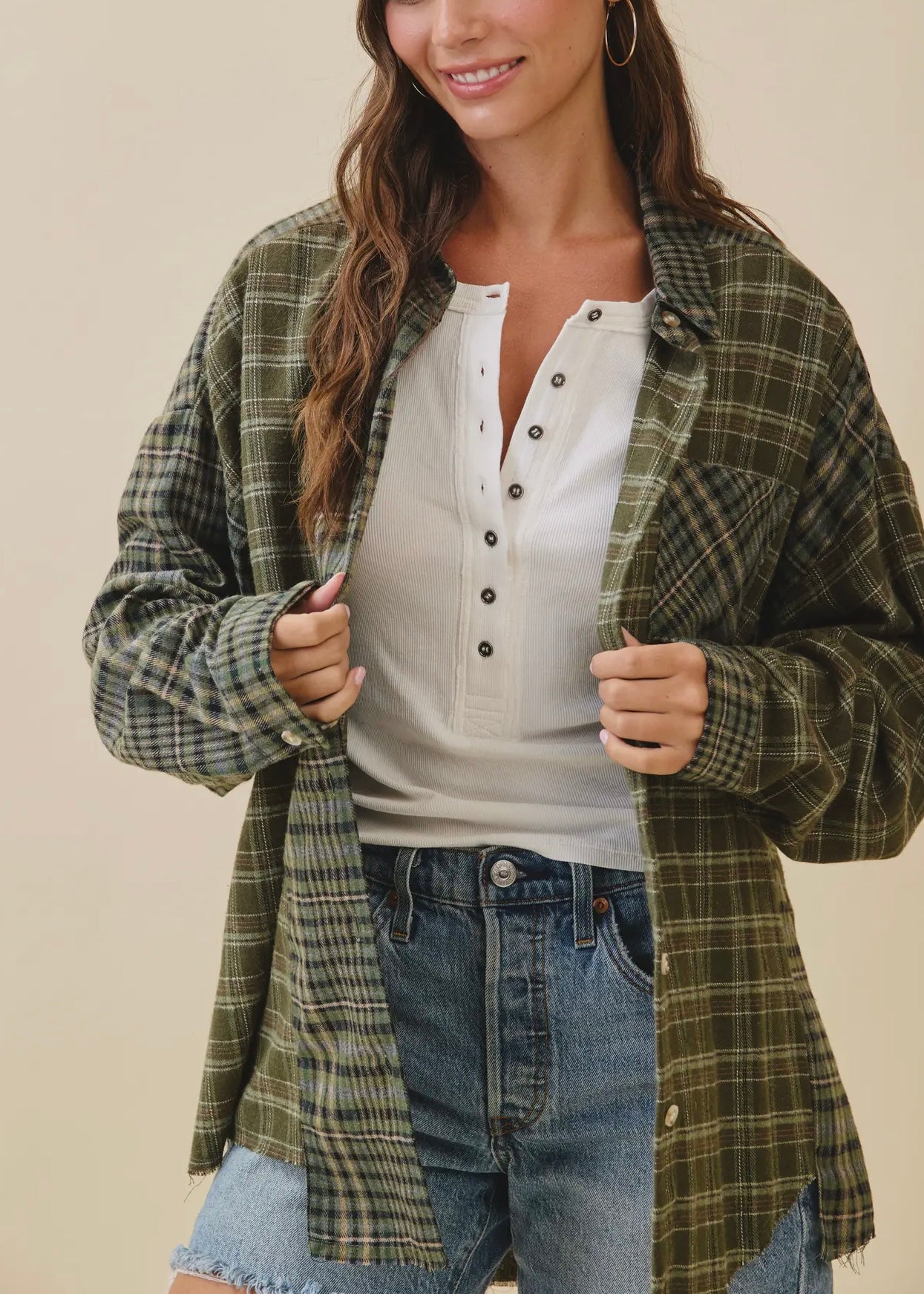 Willa Plaid Flannel Shirt