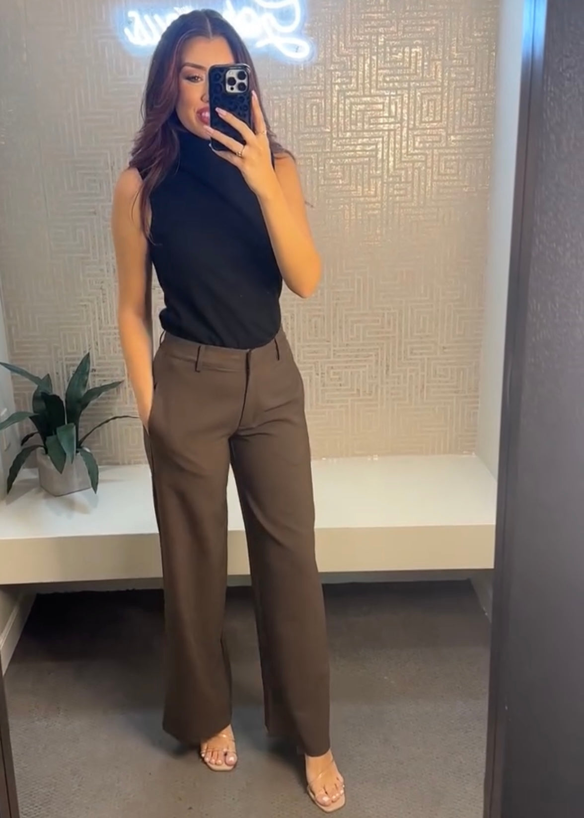 Layne Wide Leg Dress Pant