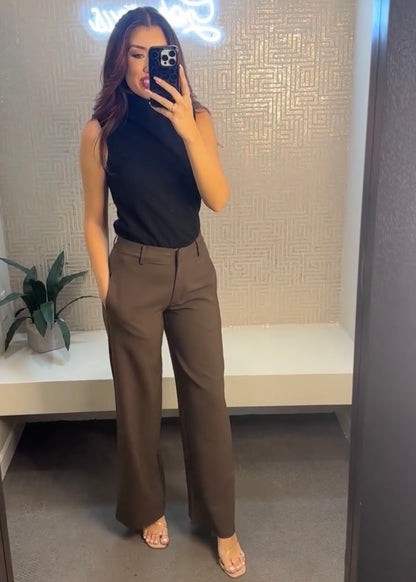 Layne Wide Leg Dress Pant