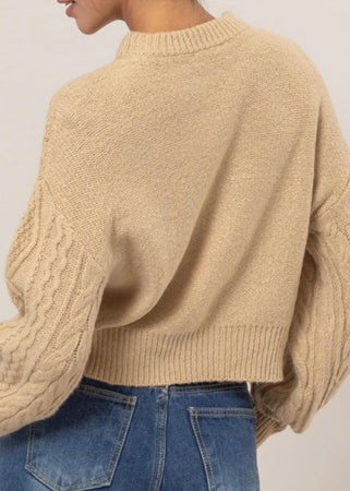 Monique Cable Knit Sweater