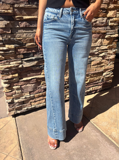 Cooper High Rise Wide Leg Jean