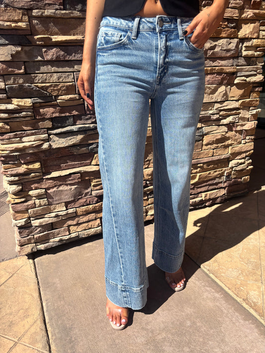 Cooper High Rise Wide Leg Jean