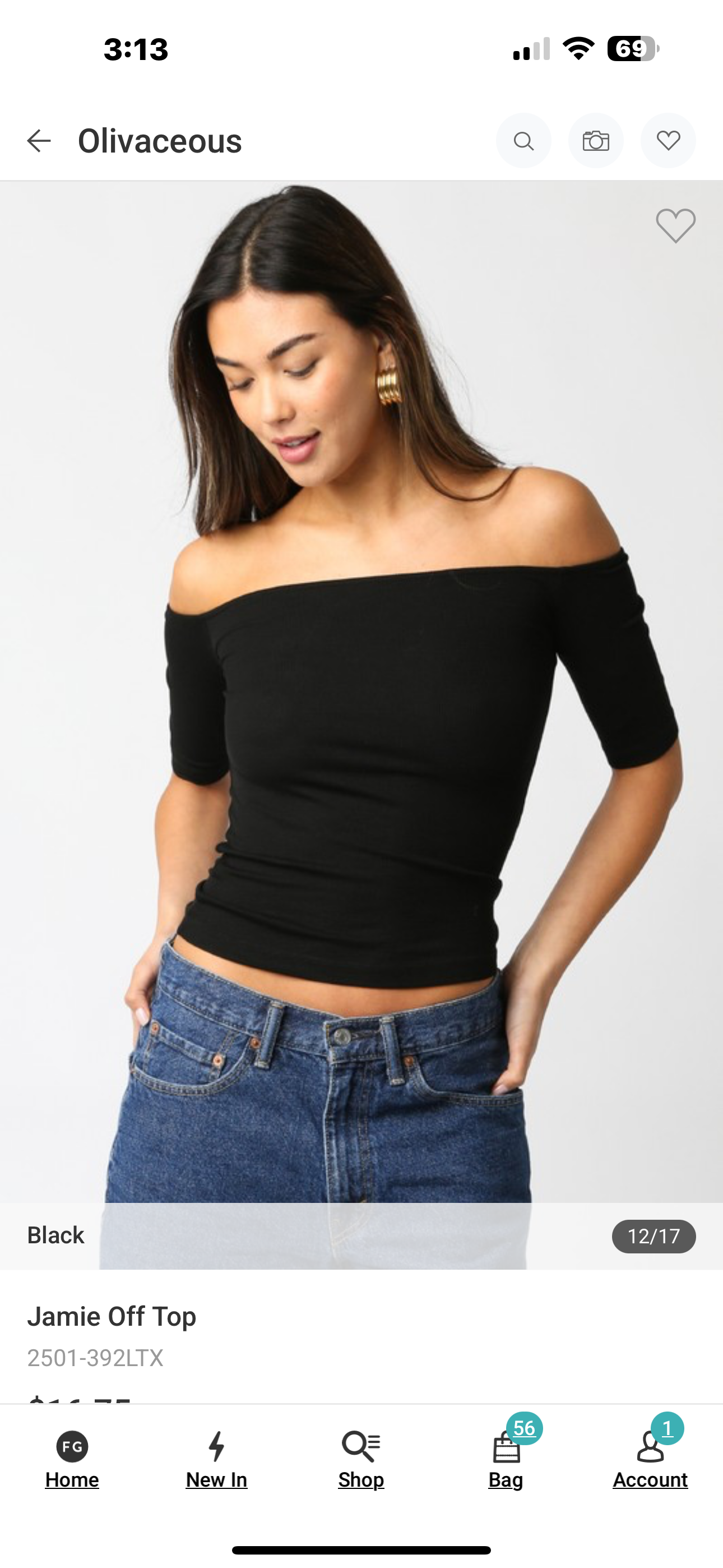 Jamie Off The Shoulder Top