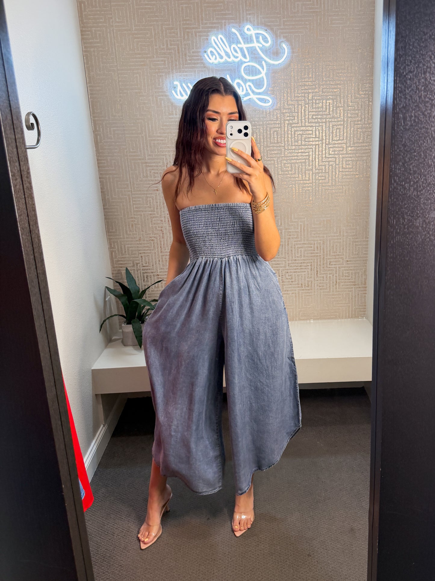 Judi Round Hem Jumpsuit