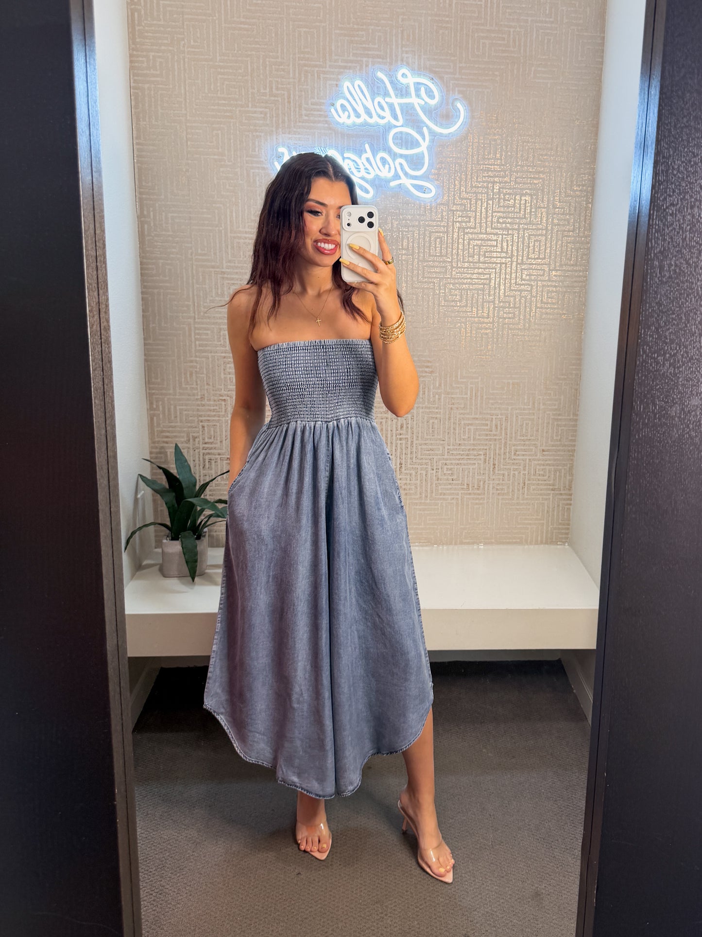 Judi Round Hem Jumpsuit