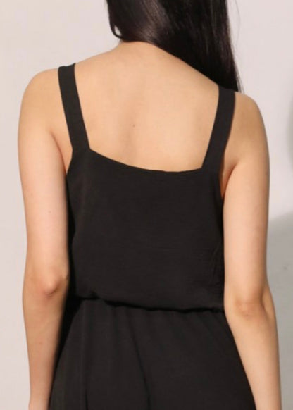 Layce Crepe Strap Bubble Top