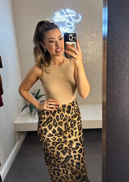 Leopard Skirt