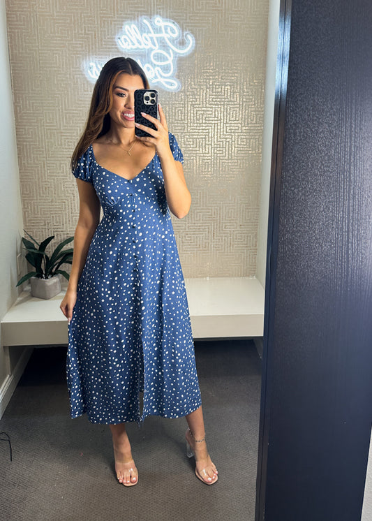 Harley Short Sleeve Midi Dress