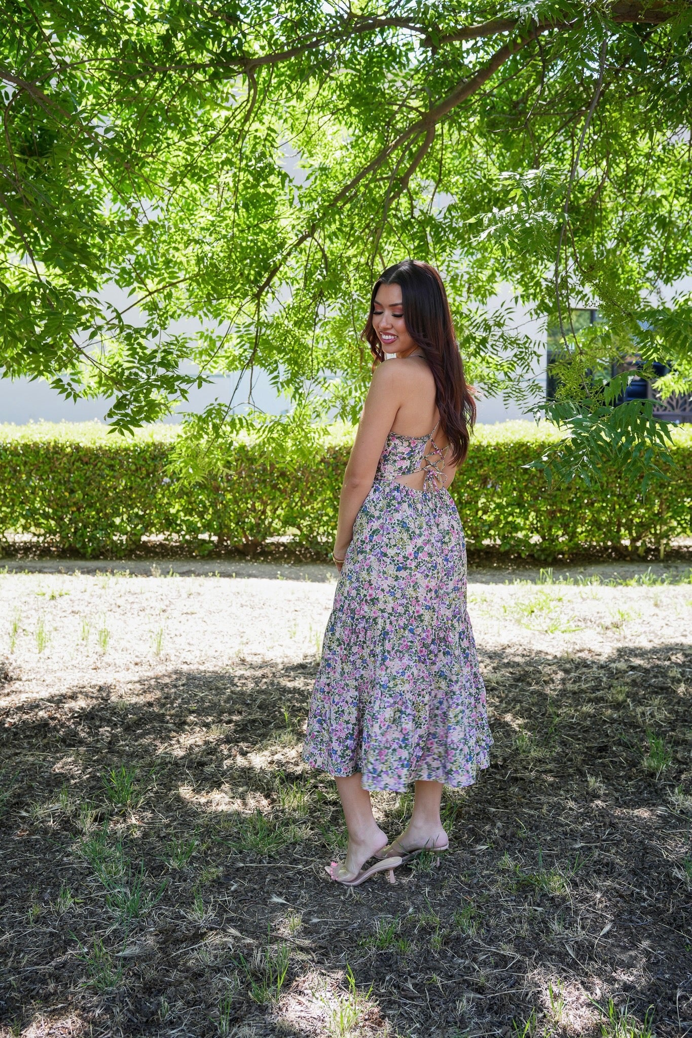 Pure Summer Floral Midi Dress