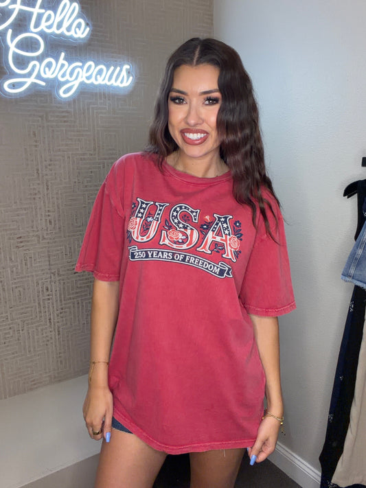 250 Years of Freedom Graphic Tee