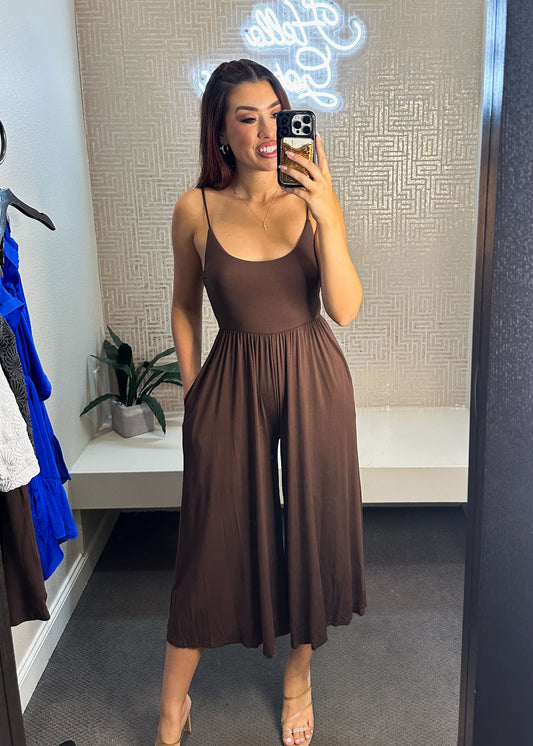 Adina Flare Fit Cami Jumpsuit