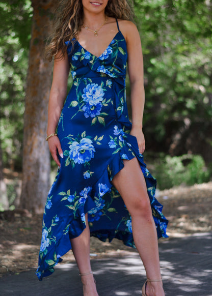 Marina Ruffle Maxi Dress