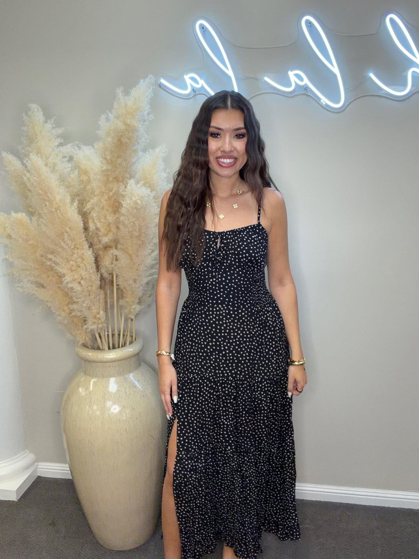 Fresh Day Polka Dot Dress