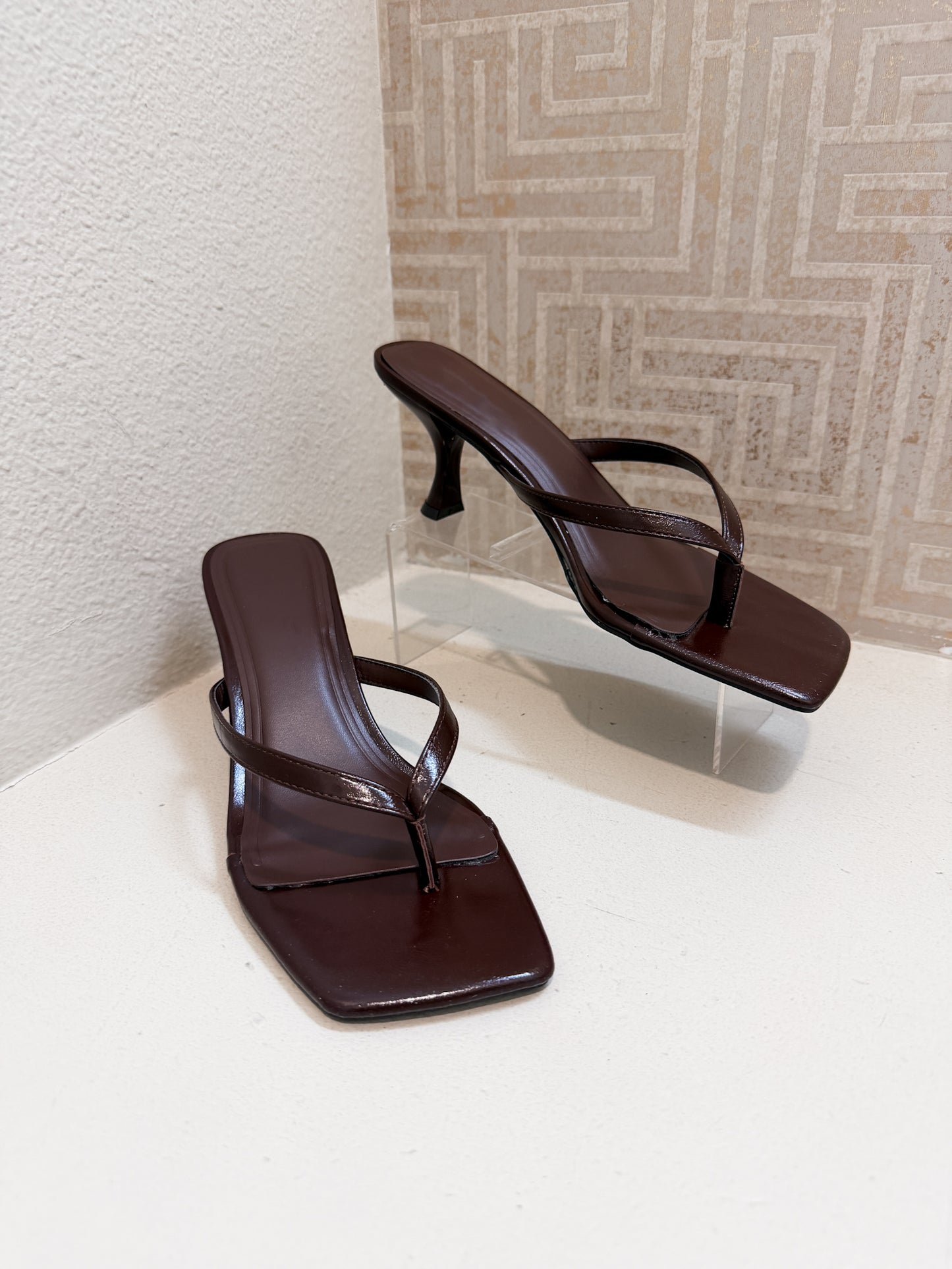 Glazed Thong Sandal