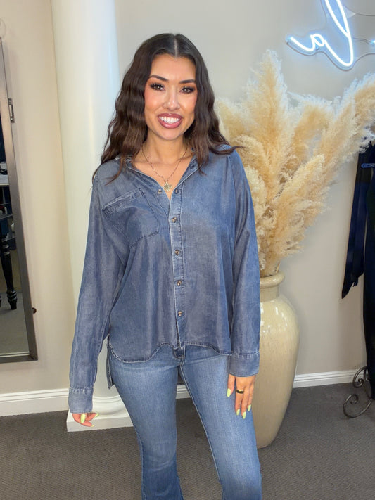 Shirley Button Down Tencel Shirt