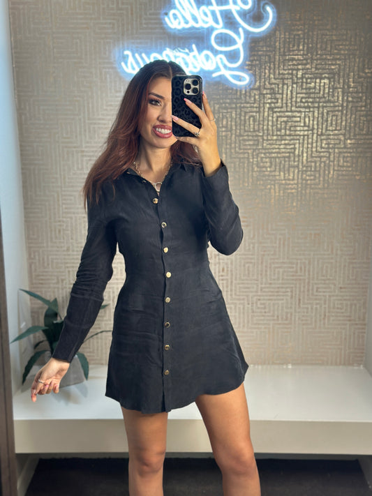 Archie Long Sleeve Mini Dress