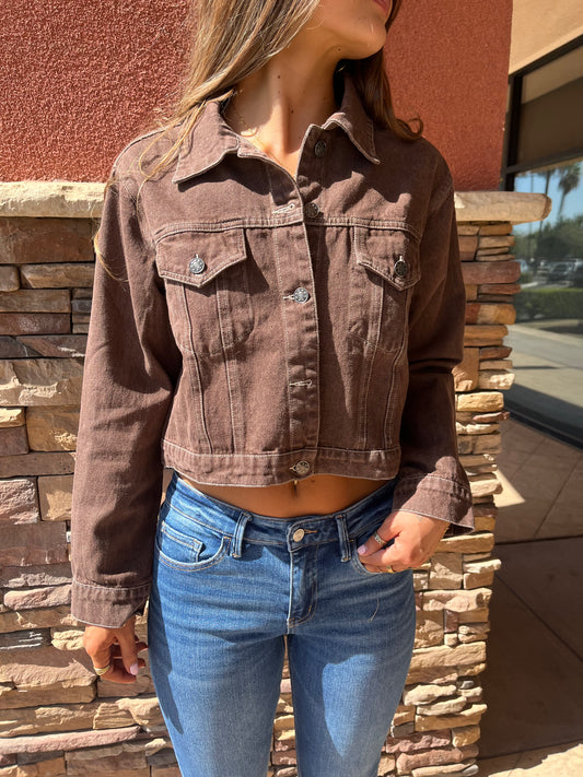 Felicia Denim Trucker Jacket