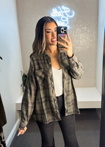 Scottie Soft Oversized Flannel