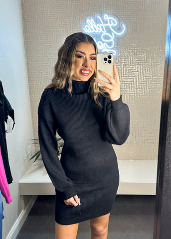 Wendi Long Sleeve Sweater Dress