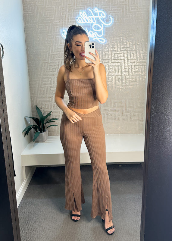 knit two piece set