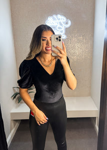 Puff Half Sleeve Bodysuit