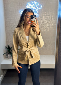 Lexington Faux Suede Blazer