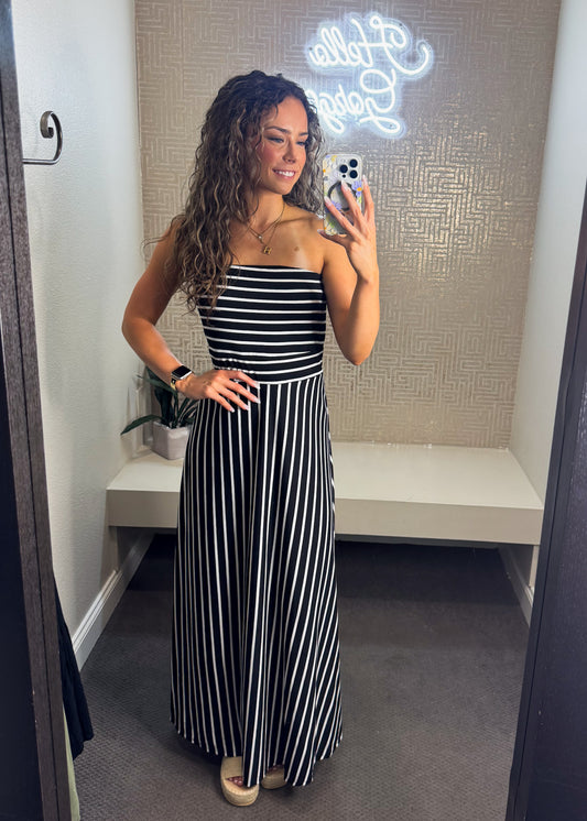 Riviera Stripe Dress