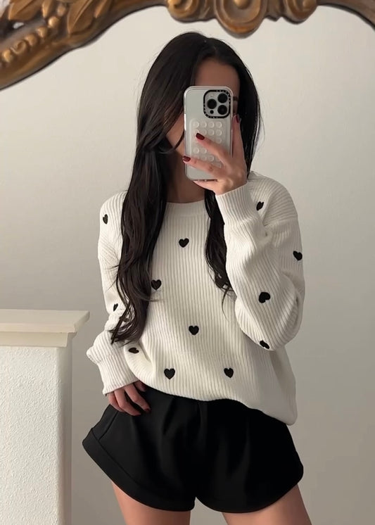 Sweetheart Confetti Sweater