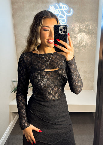 Milan Laced Two Piece Top