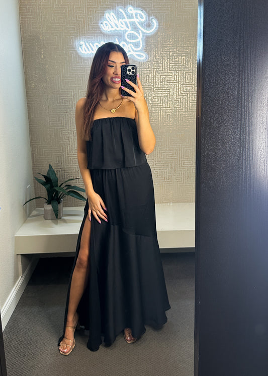 Moonlight Strapless Maxi Dress