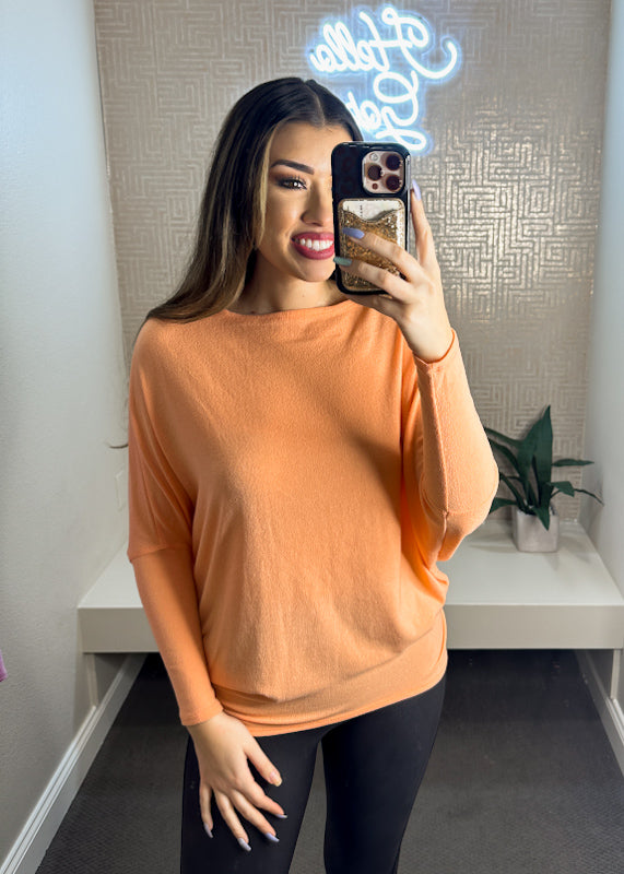 Marsha Off The Shoulder Dolman Sleeve Top