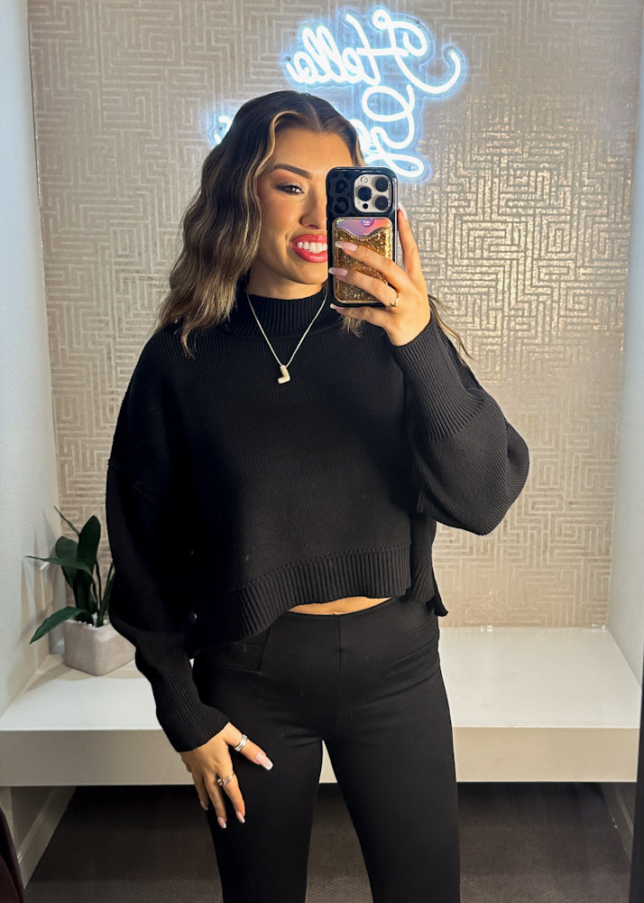 Gabriella Oversized Crop Sweater