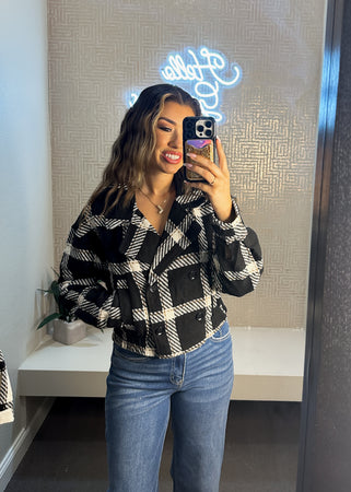 Penelope Plaid Jacket