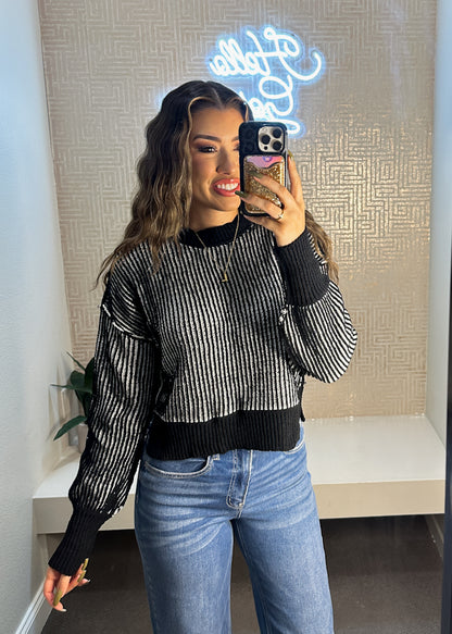 Sevyn Stripe Sweater Top