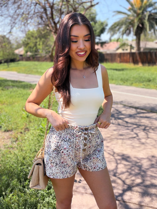 Groove Together Button Down Shorts
