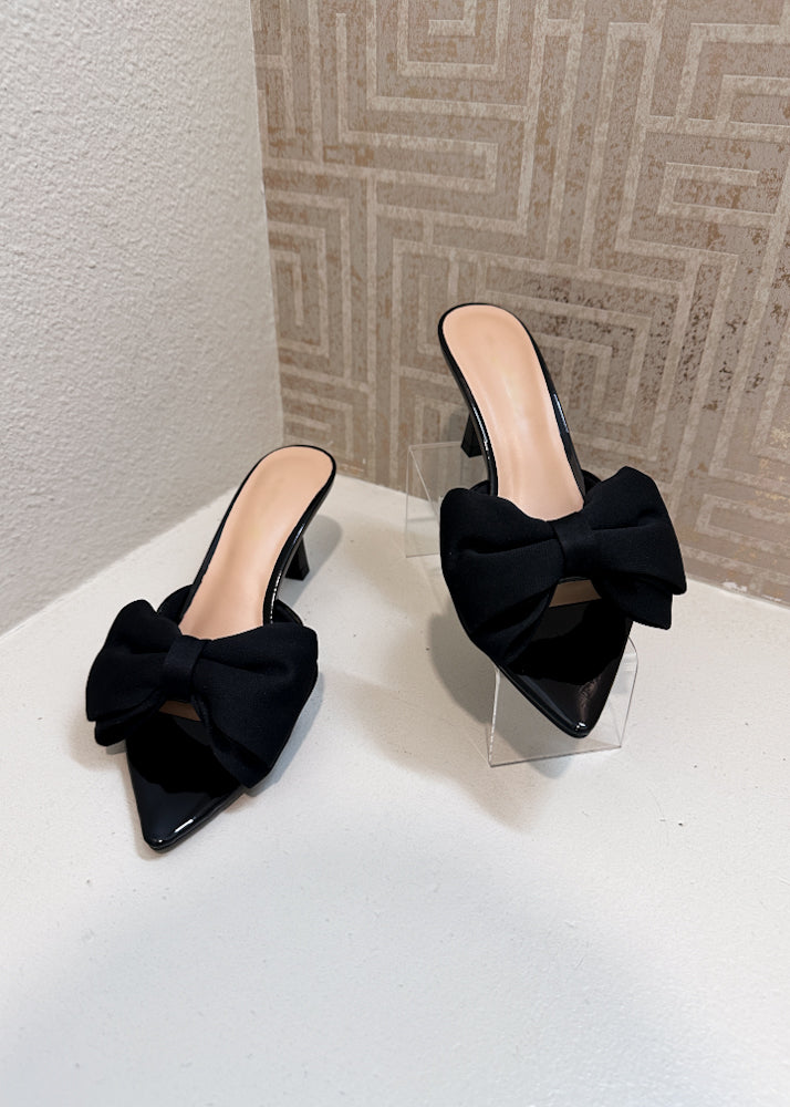 Rosely Bow Kitten Heel