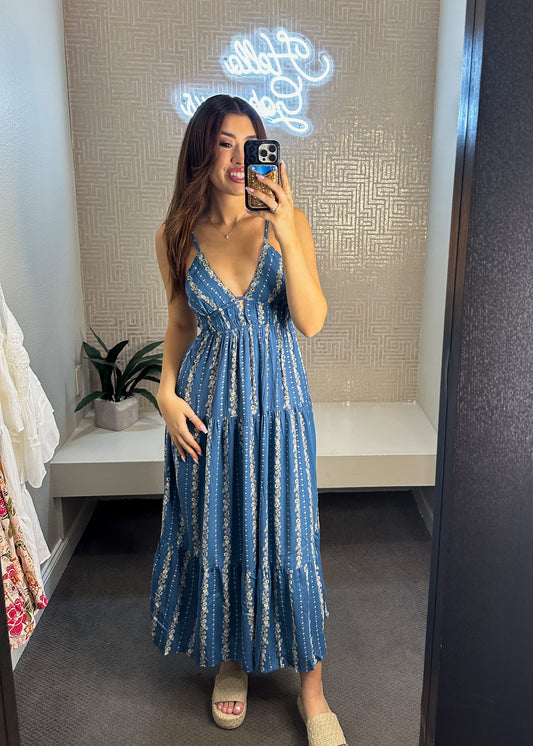 Presli Printed Maxi Dress