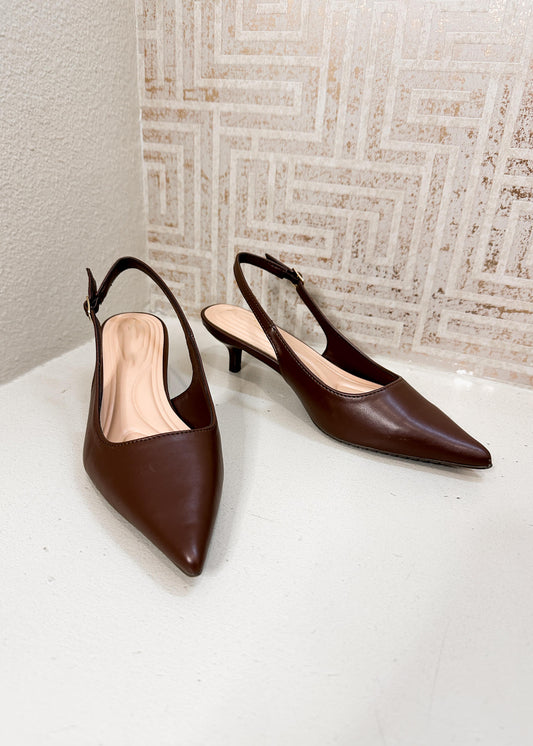 Stiles Point Toe Slingback