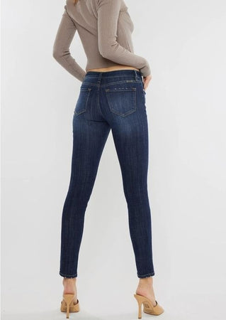 Mid Rise Super Skinny Jeans