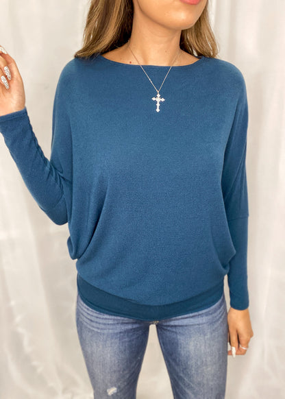 Marsha Off The Shoulder Dolman Sleeve Top