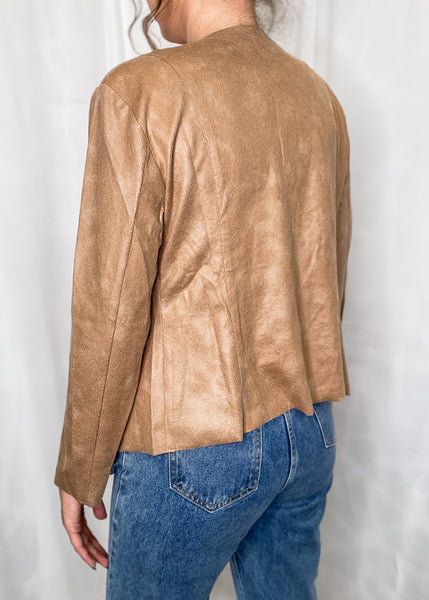 Auden Suede Open Moto Jacket