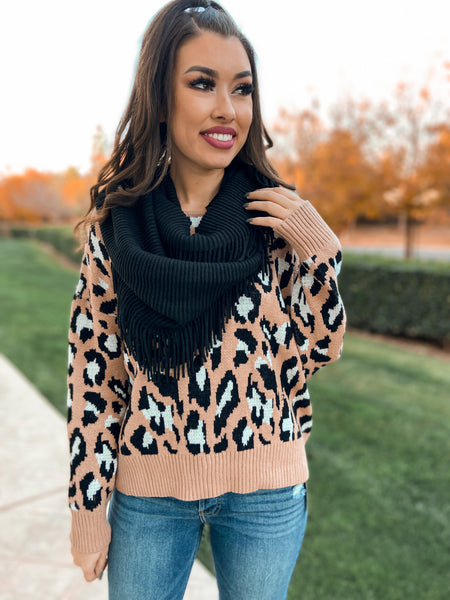 Snow Leopard Sweater