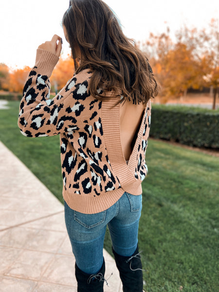 Snow Leopard Sweater